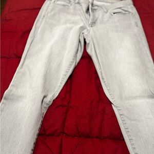 GAP Women's Light Gray Skinny Jeans